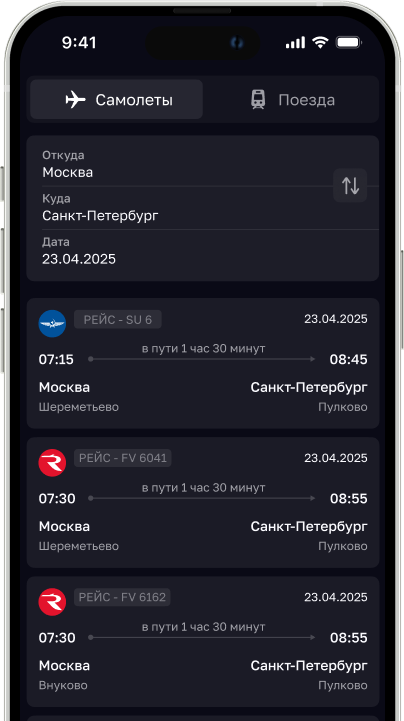Organizer Feature